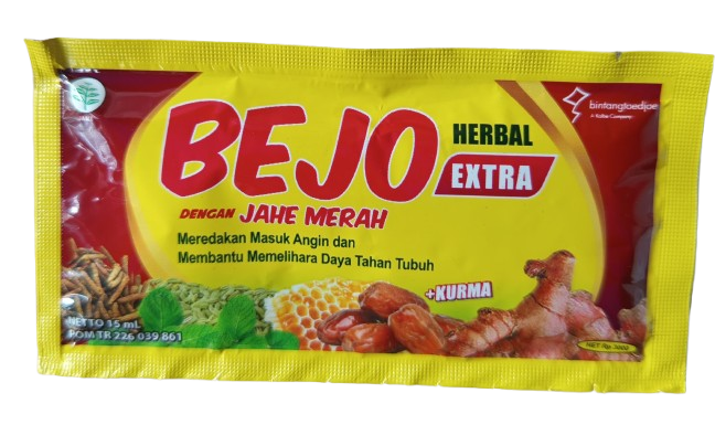 Obat Herbal Cair Bejo Jahe Merah Extra Herbal